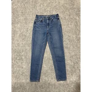 American Eagle Mom Jean Women's Jeans Size 2 Blue Medium Wash Denim